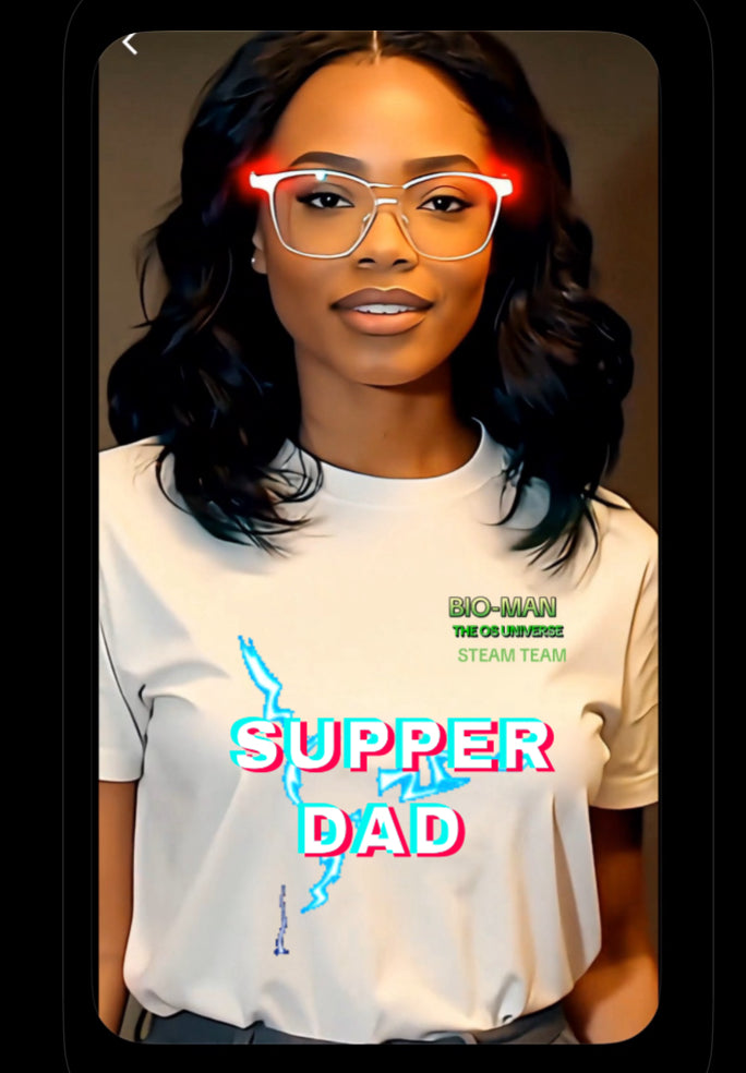 June!✨ Father’s Day  -SHOP THE COLLECTION BIO-MAN THE O.S. UNIVERSE COMIC-BOOK PROJECT!  Empowers readers STEAM Education woven in every issue & embedded in BRAND 
They Say shopping for your dad is last minute let’s show them different. Sales starts today