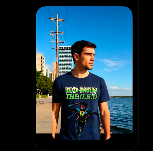 T-Shirts: ""Shop the Bio-Man collection bold hero graphics, witty Father's Day humor, and subtle emblem tees for every fan and every dad."